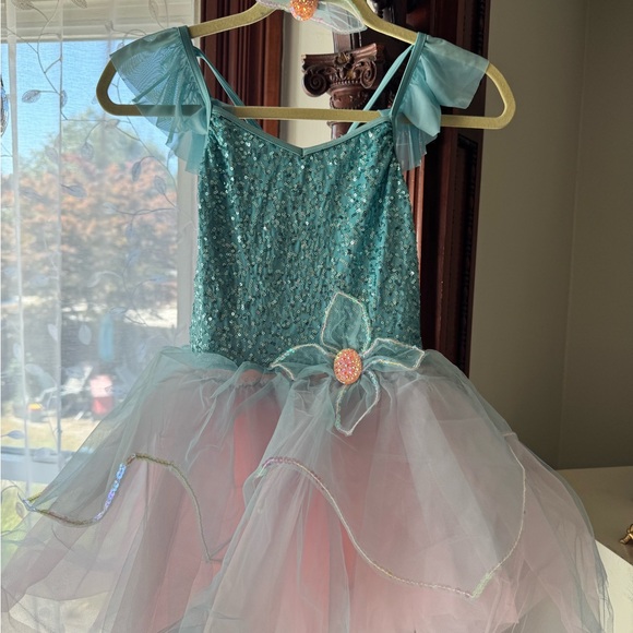 Weissman Teal and Pink ballet/lyrical costume, solo costum - Picture 1 of 5